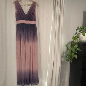 NEW!!  Elegant Ombre Evening Gown